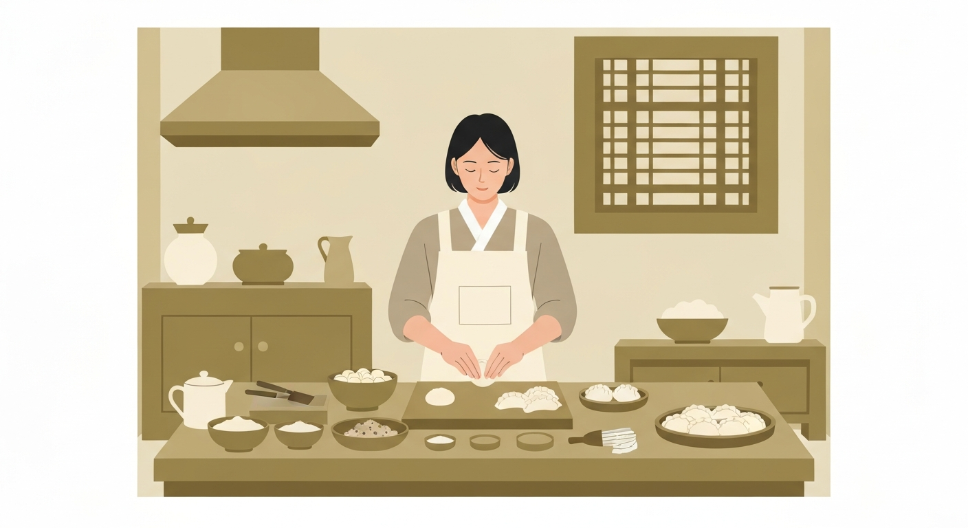 생생정보 엄마 손맛 직접 빚은 만두 맛집