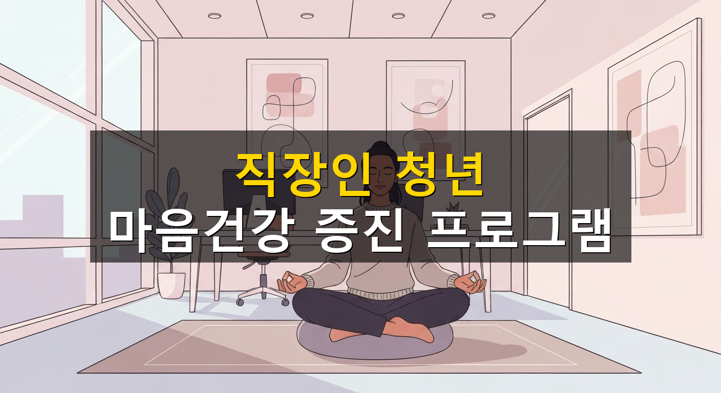 직장인 청년 마음건강 증진 프로그램 - 1