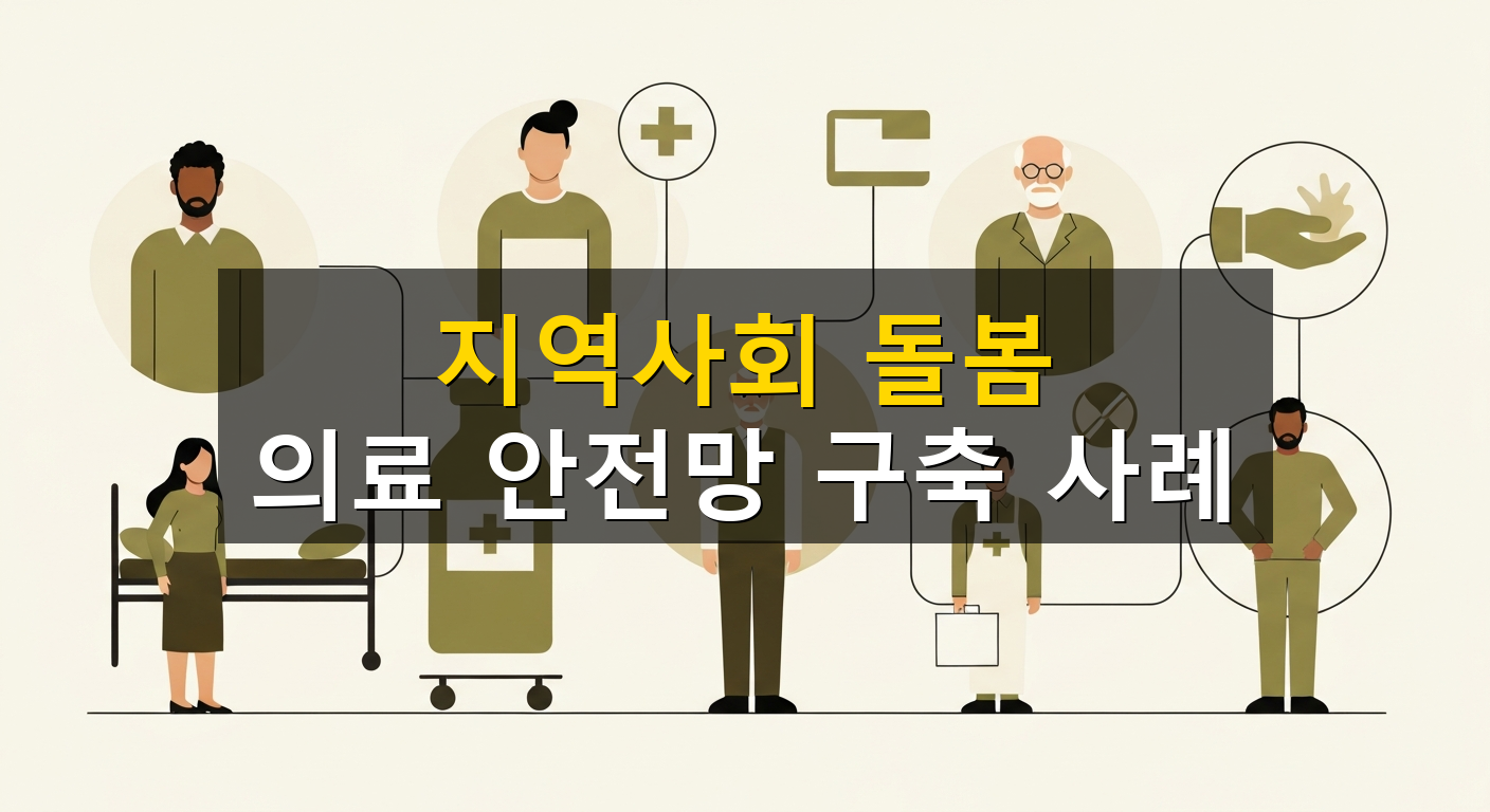 지역사회 돌봄 의료 안전망 구축 사례 - 1