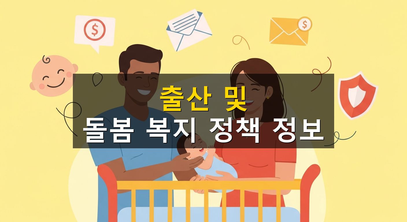 출산 및 돌봄 복지 정책 정보 - 1