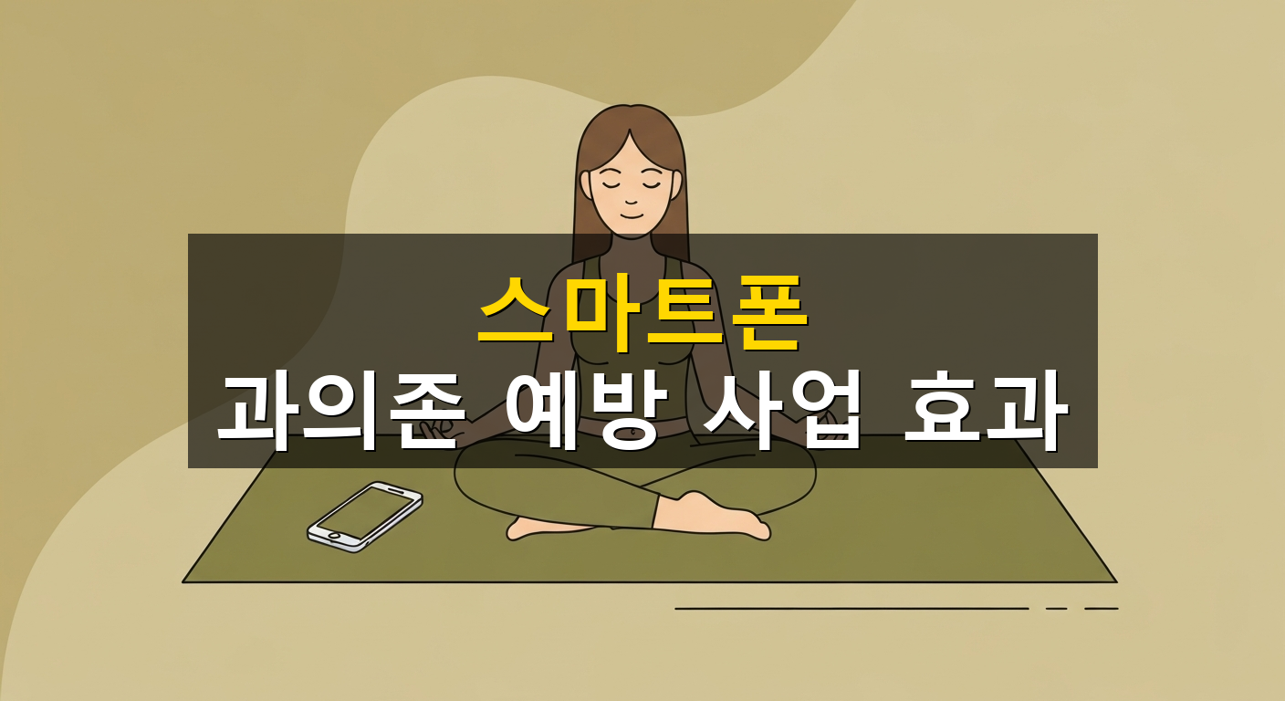 스마트폰 과의존 예방 사업 효과 - 1