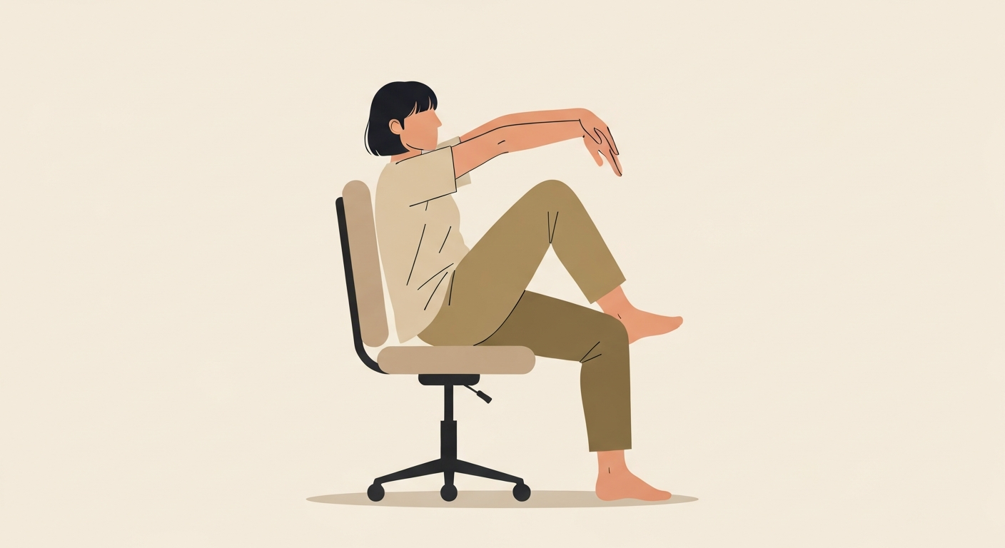 직장인 허리 통증 스트레칭