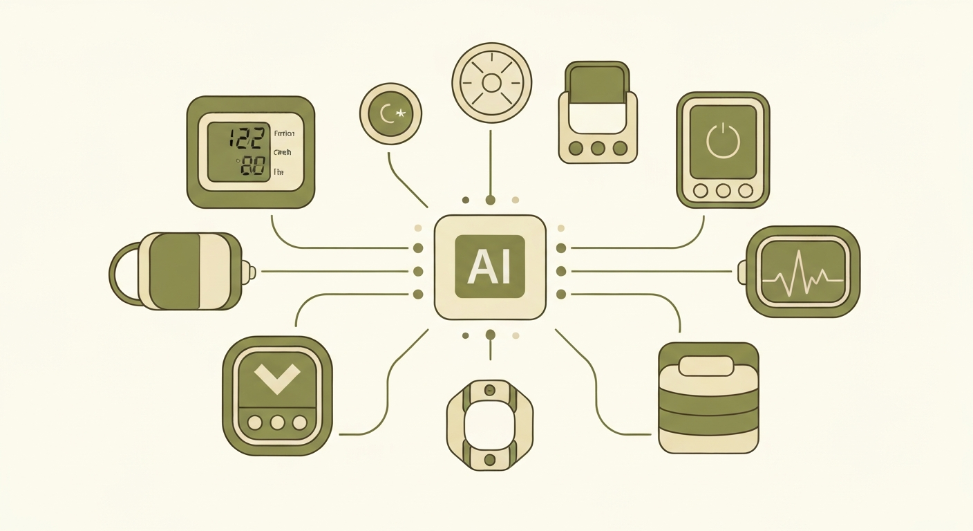 AI 케어 서비스의 건강 정보 제공 기능