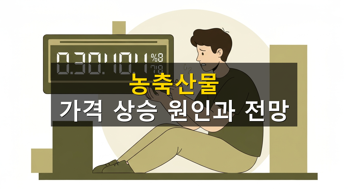 농축산물 가격 상승 원인과 전망 - 1