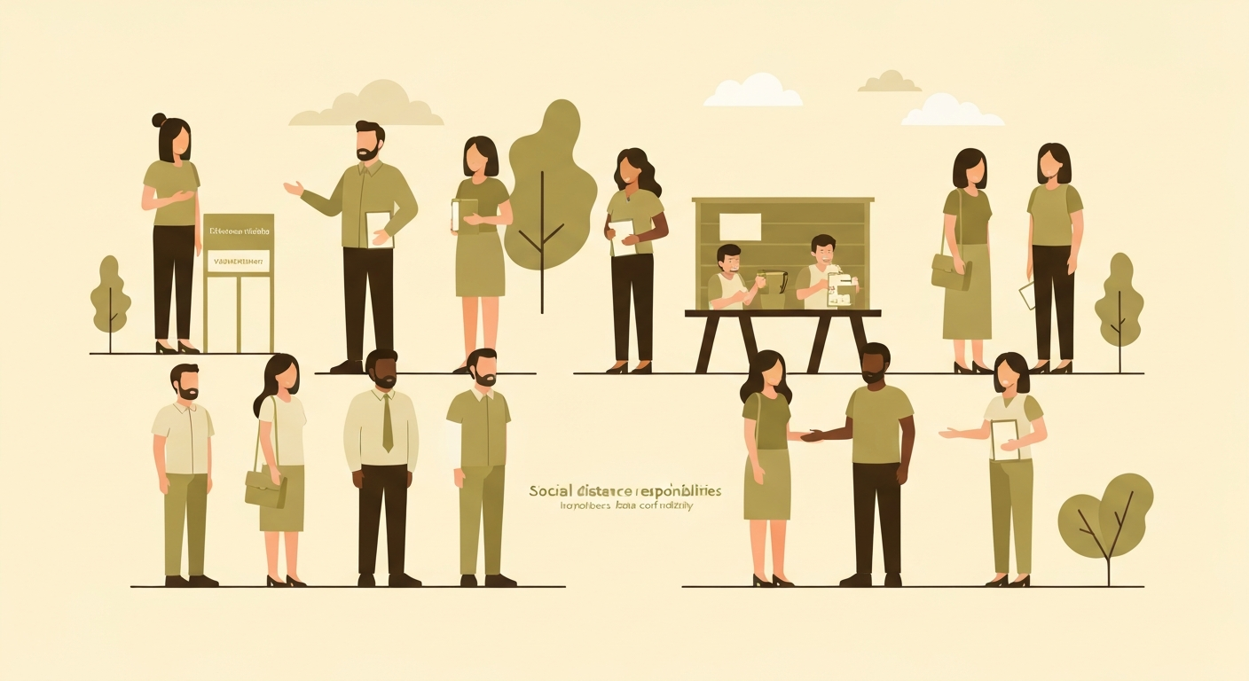 사회적 거리두기 매뉴얼 마련의 과학적 근거