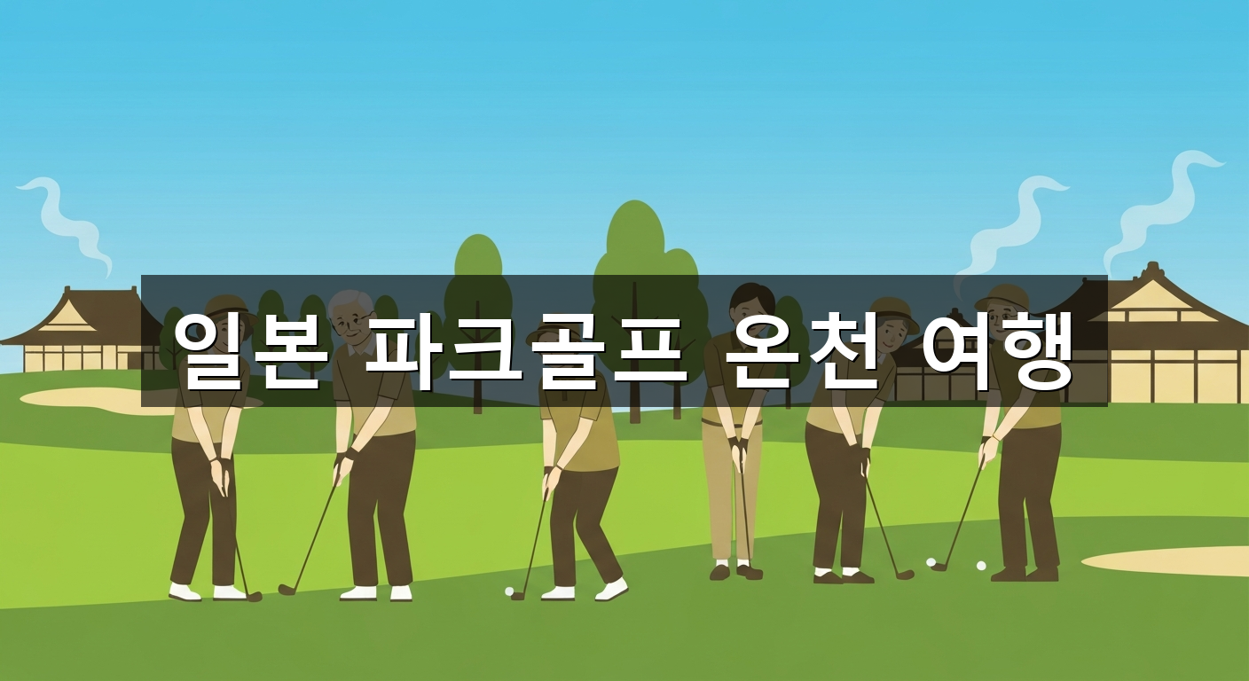 일본 파크골프 온천 여행 - 1