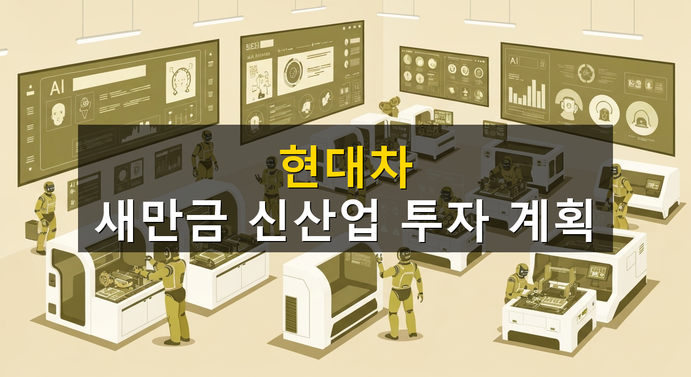 현대차 새만금 신산업 투자 계획 - 1